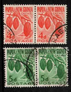 USED " CACAO PLANT - 02 " PAPUA NEW GUINEA 1958 - Picture 1 of 2