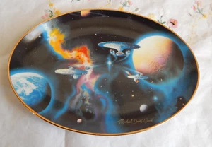TO BOLDLY GO PLATE SPACE, THE FINAL FRONTIER  BOX/COA STAR TREK - Picture 1 of 4