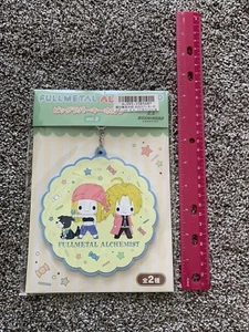 fullmetal alchemist keychain 3D PVC edward winry den fma big key chain frm japan - Picture 1 of 3