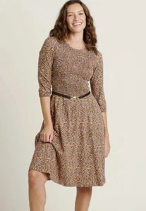 Brakeburn Painted Spot Cotton Jersey Dress Size 14 Brand New SALE - Picture 1 of 4