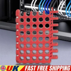 Cat 5/6 Network Cable Comb Machine Wire Harness Arrangement Tidy Tools(Red 7) - Afbeelding 1 van 9