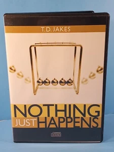 Bishop T.D. Jakes: Nothing Just Happens (CD, 2006, 4-Disc Set) - Picture 1 of 4