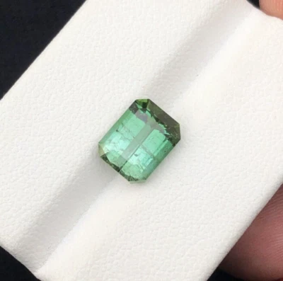 3.15 Cts Natural Bi Color Transparent Tourmaline Gemstone @ Afghanistan - Image 1 of 4