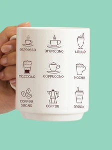 tazza personalizzata "tipi di caffè" - Foto 1 di 1