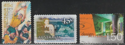 Australia 1999 SC# 1764, 1766, 1783 - Three different stamps - Used Lot # 222 - Image 1 of 2