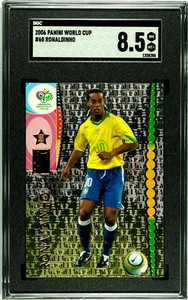 PANINI Soccer Card RONALDINHO Brasil # 60 World Cup Germany 2006 SGC 8,5 nm-mt+ - Bild 1 von 2