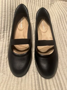 Easy Spirit Golden Mary Jane Ballet Women's size 10 Black Flats Casual sz 10m - Picture 1 of 13