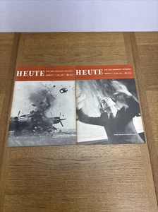 HEUTE MAGAZINE German Magazine Published In Munich May 1946 Numbers 11 & 12 - Picture 1 of 11