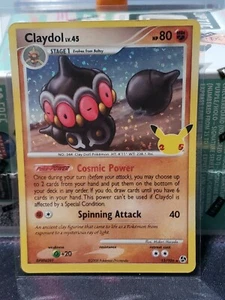 Pokemon Card Claydol Celebrations 25TH ANNIV  15/106 PWE - Picture 1 of 2