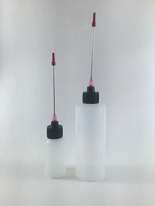 Botellas de plástico de 1 oz, 4 oz 3" aplicadores para aceite de reloj - Imagen 1 de 1