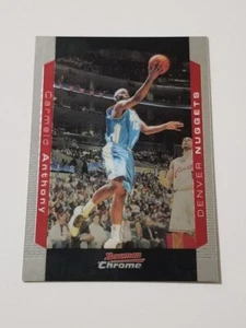 CARMELO ANTHONY 2004 BOWMAN CHROME #15 DENVER NUGGETS - Picture 1 of 2