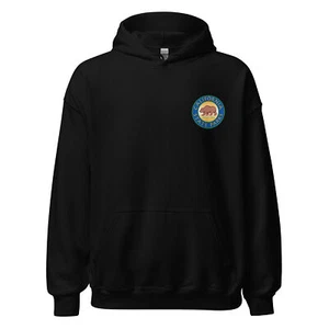 California State Parks Official Seal Hoodie CA Bear Heavy Hooded Sweatshirt - Picture 1 of 17
