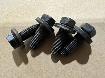 4pc Toyota Lexus GS300 GS400 GS430 IS300 Etc. OEM Front Seat Mounting Bolts 14mm - Image 1 of 3