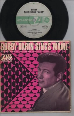 BOBBY DARIN   Rare 1966 Australian Only 7" Atlantic Teen Pop P/C EP "Sings Mame" - Image 1 of 2