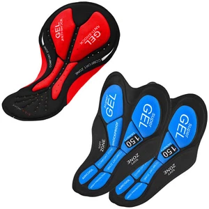 3 Packs Cycling Shorts Padded Cushion Padding for Men Women W3W3 - Picture 1 of 11