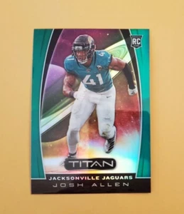 2019 Panini Chronicles Titan Green /25 Josh Allen #T13 Rookie RC SSP - Picture 1 of 6