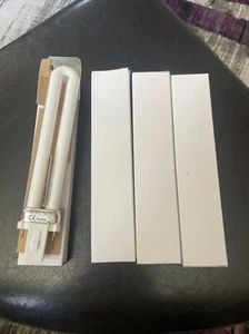 UV-9W-L UV Gel Light Bulb Tube For Nail Art Curing Lamp 365nm Dryer 2700K (4 pcs - Picture 1 of 8