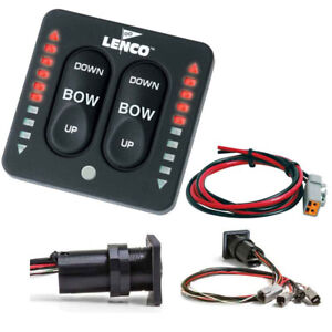 Lenco LED Indicator Integrated Tactile Switch Kit w/Pigtail f/Single Actuator Sy