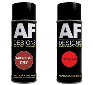 Autolack Spraydose Set Mitsubishi C37 Autumn Gold Metallic Basislack Klarlack S - Bild 1 von 4