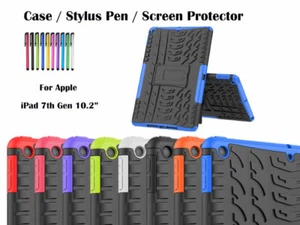 Tough Heavy Duty Strong Case For Apple iPad 7th Generation 10.2-inch - Picture 1 of 10