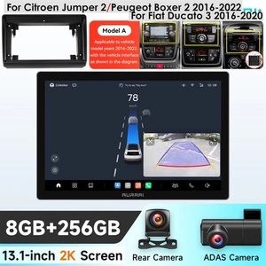 Carplay Für Citroen Jumper Peugeot Boxer 2016-2022 Autoradio GPS 8+256G AI BT5.0 - Bild 1 von 24