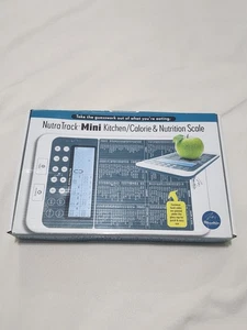 Mackie Scientific Nutra Track Mini Kitchen Calorie and Nutrition Scale NEW - Picture 1 of 4