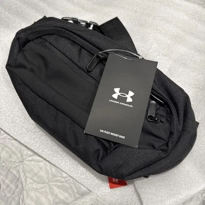 Under Armour Unisex Flex Waist Bag /Fanny Pack Black OSFA New With Tag - Image 1 of 4