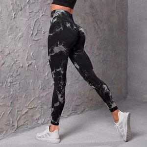Comfort Fit Tie Dye Leggings for Women Suitable for Various Activities - Picture 1 of 21