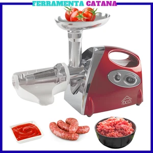 passapomodoro elettrico tritacarne insaccatrice salsiccia spremipomodoro 1200W - Foto 1 di 6