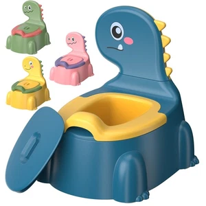 Potty Training Toilet Seat Dinosaur Toddlers Toilet Potties Baby Potty with Lid - Picture 1 of 6