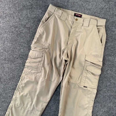 TRU-SPEC Tactical Cargo Pants Mens 34x32 Khaki Utility Military Workwear - Image 1 of 4