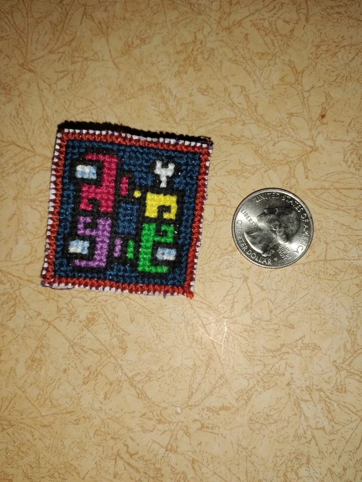 Among Us Cross Stitch Pin - Image 1 of 1