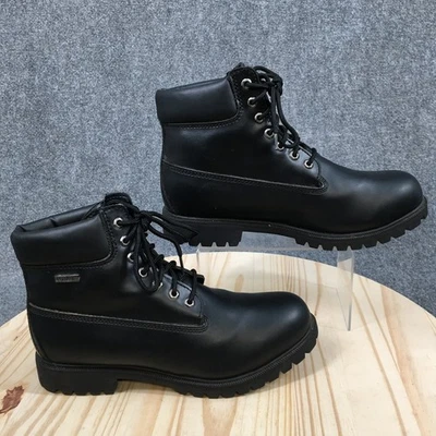 Dexter Comfort Boots Mens 11.5 W Waterproof Lace Up Combat Boot Black Casual - Image 1 of 4