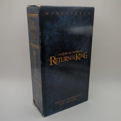 LORD OF THE RINGS: Return of the King (VHS, LOTR, 2004) - Image 1 of 4