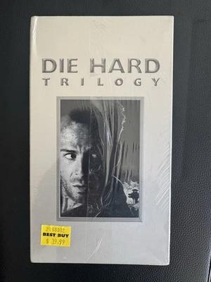 Factory Sealed 1996 Die Hard Trilogy THX VHS 3 Tape Box - Bruce Willis NEW - Image 1 of 3