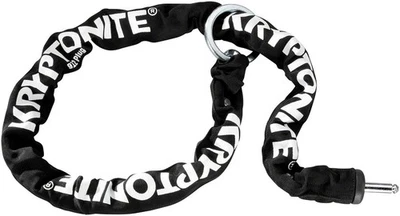 Kryptonite 912 Plug-In Chain Lock 9mm 120cm Length Black Ring Lock - Image 1 of 2