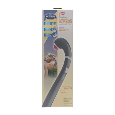Masajeador de mano calmante Dr Scholl’s alimentado por batería con calor infrarrojo Foto 1 de 4
