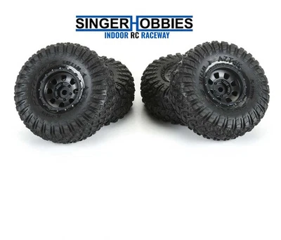 PRO-LINE 1031910 1/30 Aztek Front/Rear Mounted Black Clobber (4) for Axial SCX30 - Image 1 of 3