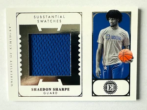 2022-23 Chronicles Encased Shaedon Sharpe Jersey RC Trail Blazers Rookie! - Picture 1 of 3