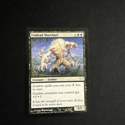 Undead Warchief Planechase Regular MP - Image 1 of 2