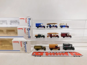 3X Märklin H0 1:87 Set Oldtimer 1886 MHI Feuerwehr FW 1893 1894 Mint Box #DY88-1 - Foto 1 di 5