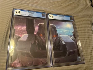 Transformers #13 CGC 9.8 Connecting Virgin Set Da Silva Megatron A&B Set Ltd 750 - Picture 1 of 7