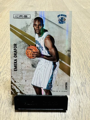 2010-11 Panini Rookies & Stars Gold Holofoil /199 Emeka Okafor #62 Hornets - Image 1 of 2