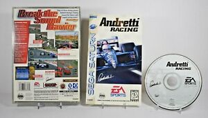 Andretti Racing (Sega Saturn, 1996) Complete and Tested