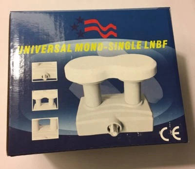 Avenger JSC-MB4-2 KU Universal Mono-bloque LNB, 0.2db, HDTV listo Foto 1 de 4