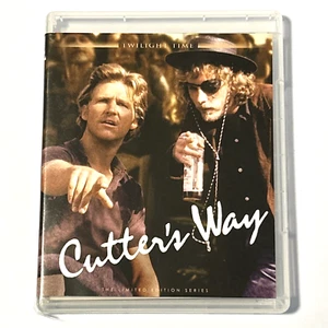 Cutter's Way (Blu-ray, 2016, Twilight Time) COMPLETE Jeff Bridges - Imagen 1 de 3