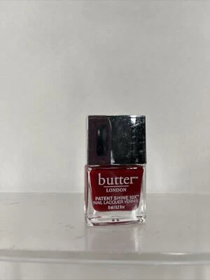 Esmalte de uñas Butter London Patent Shine 0,2 fl oz Her Majesty's ROJO Foto 1 de 3