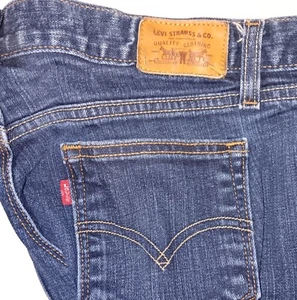 Levi's 522 Ultra Low Skinny Jeans Size 8 Long - Picture 1 of 7