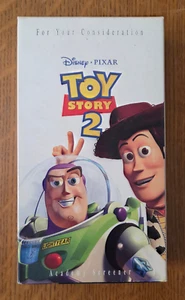 Toy Story 2 VHS Tape Academy Screener 1999 Animation FYC Promo RARE very good - Picture 1 of 6
