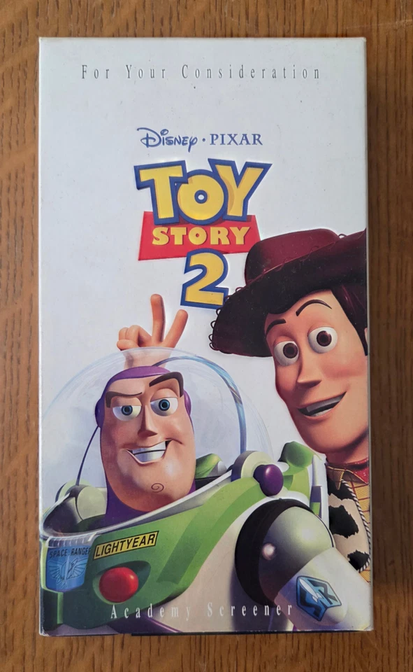 Toy Story 2 VHS Tape Academy Screener 1999 Animation FYC Promo RARE very good - Image 1 of 4